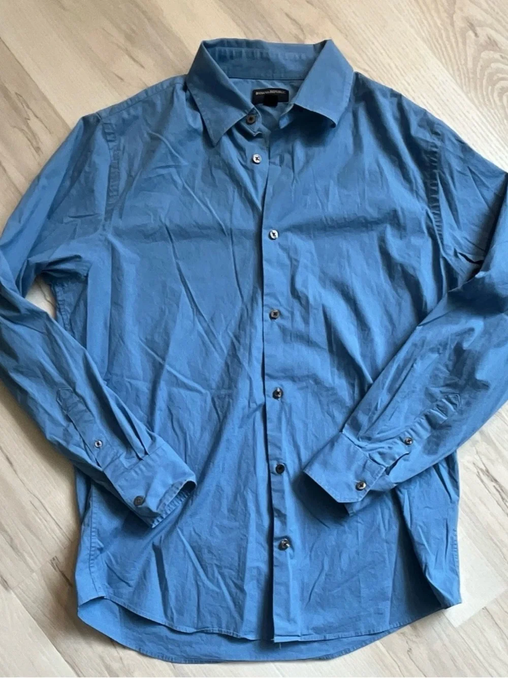 Banana Republic Slate Blue Men's Dress Shirt